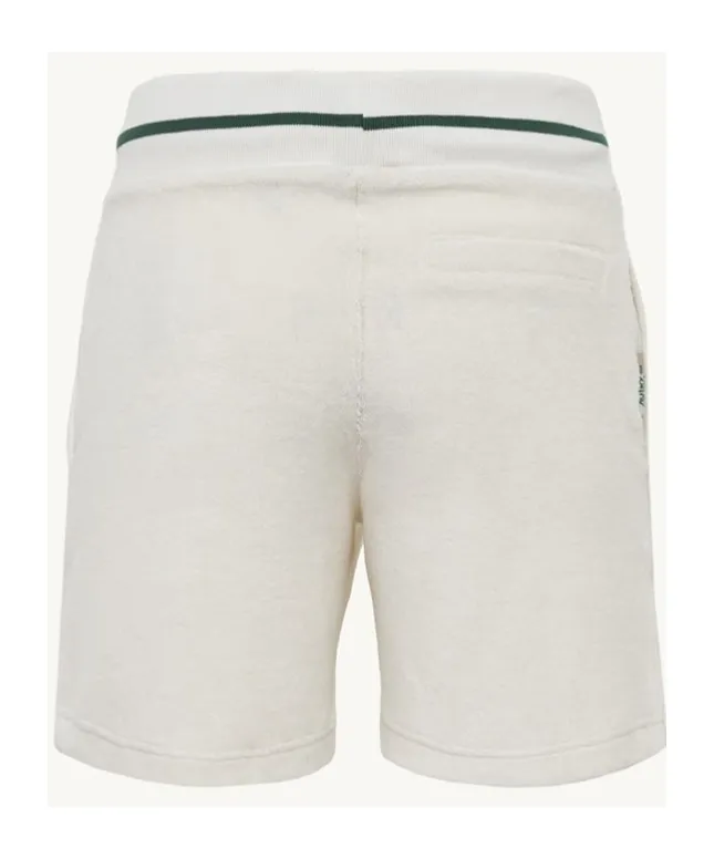 Logo Embroidered Drawstring Shorts