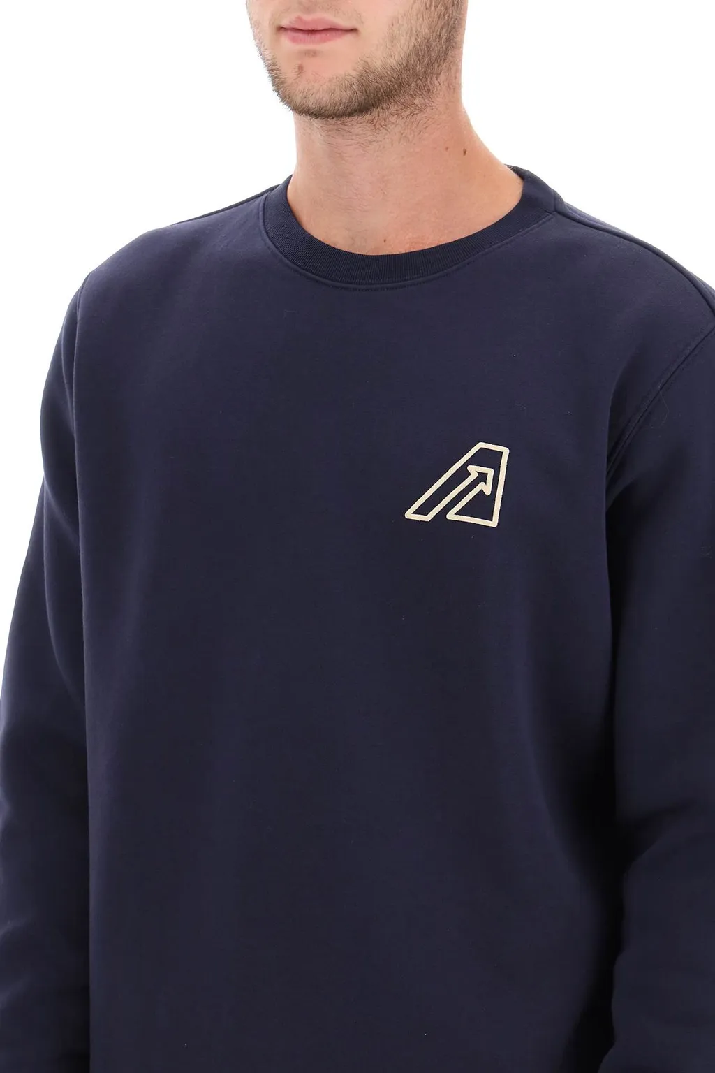 Logo Printed Crewneck Sweatshirt
