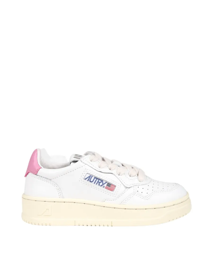 Kids Logo Patch Panelled Sneakers