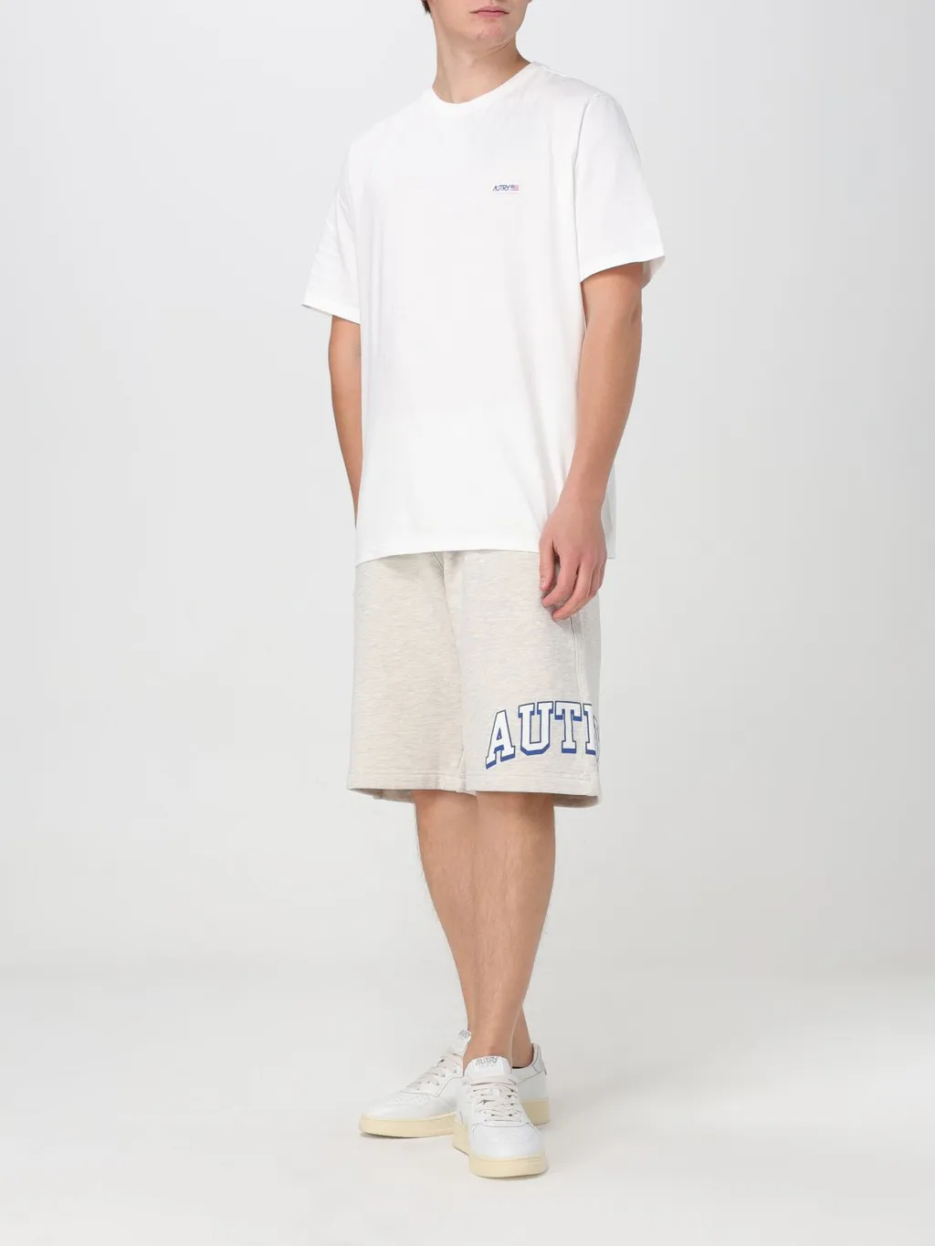Logo Printed Drawstring Shorts