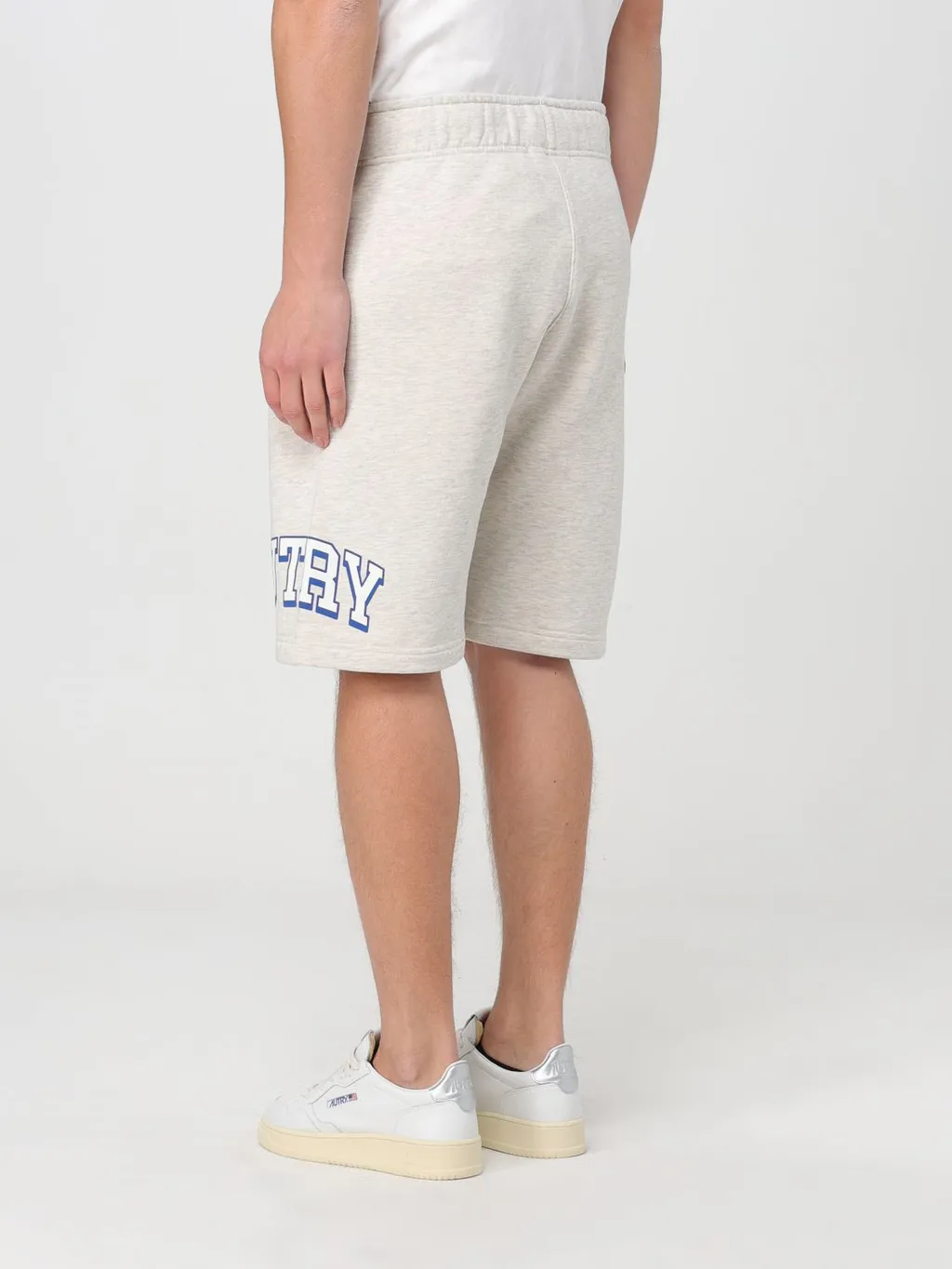 Logo Printed Drawstring Shorts