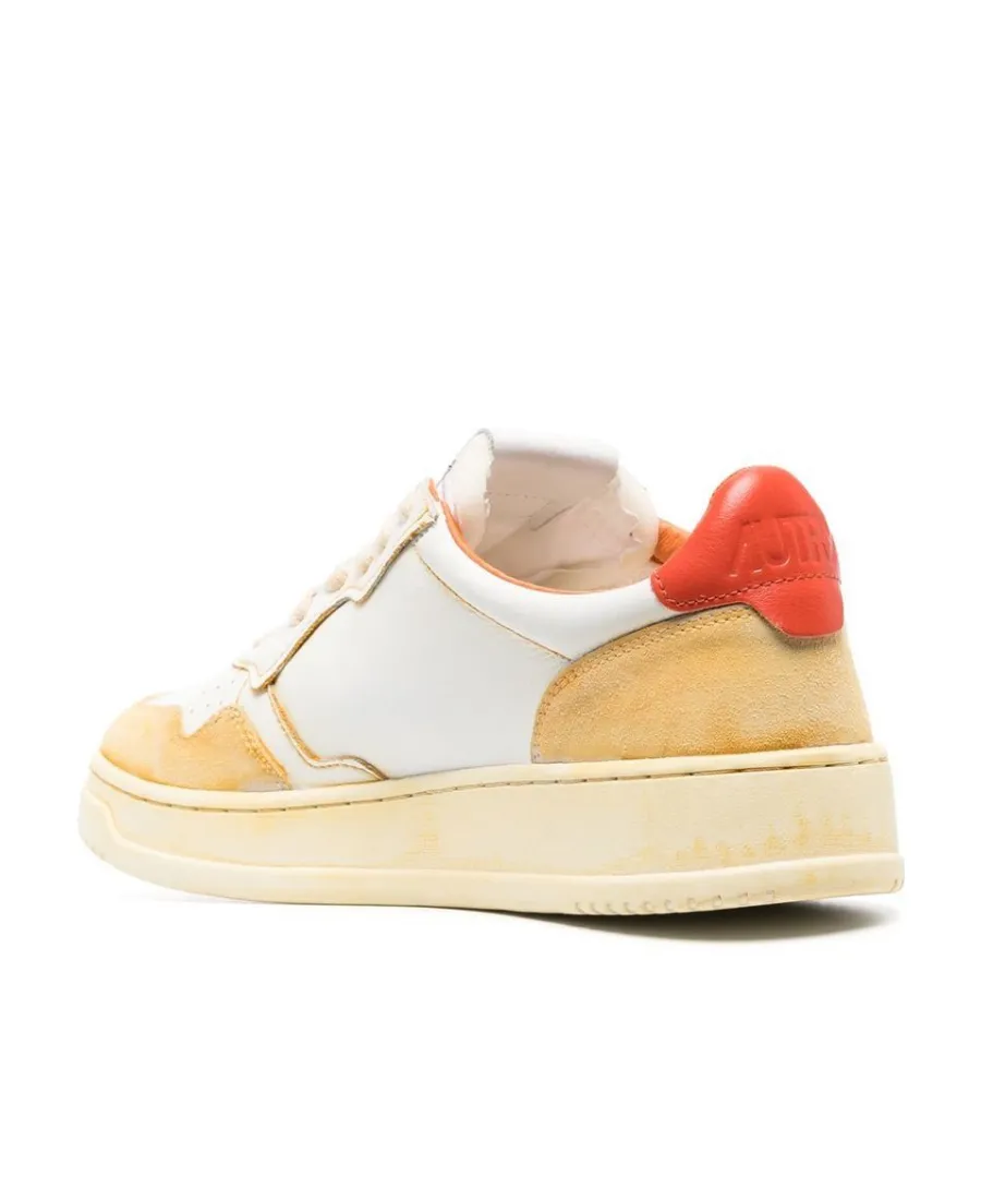 Colour-Block Low-Top Sneakers