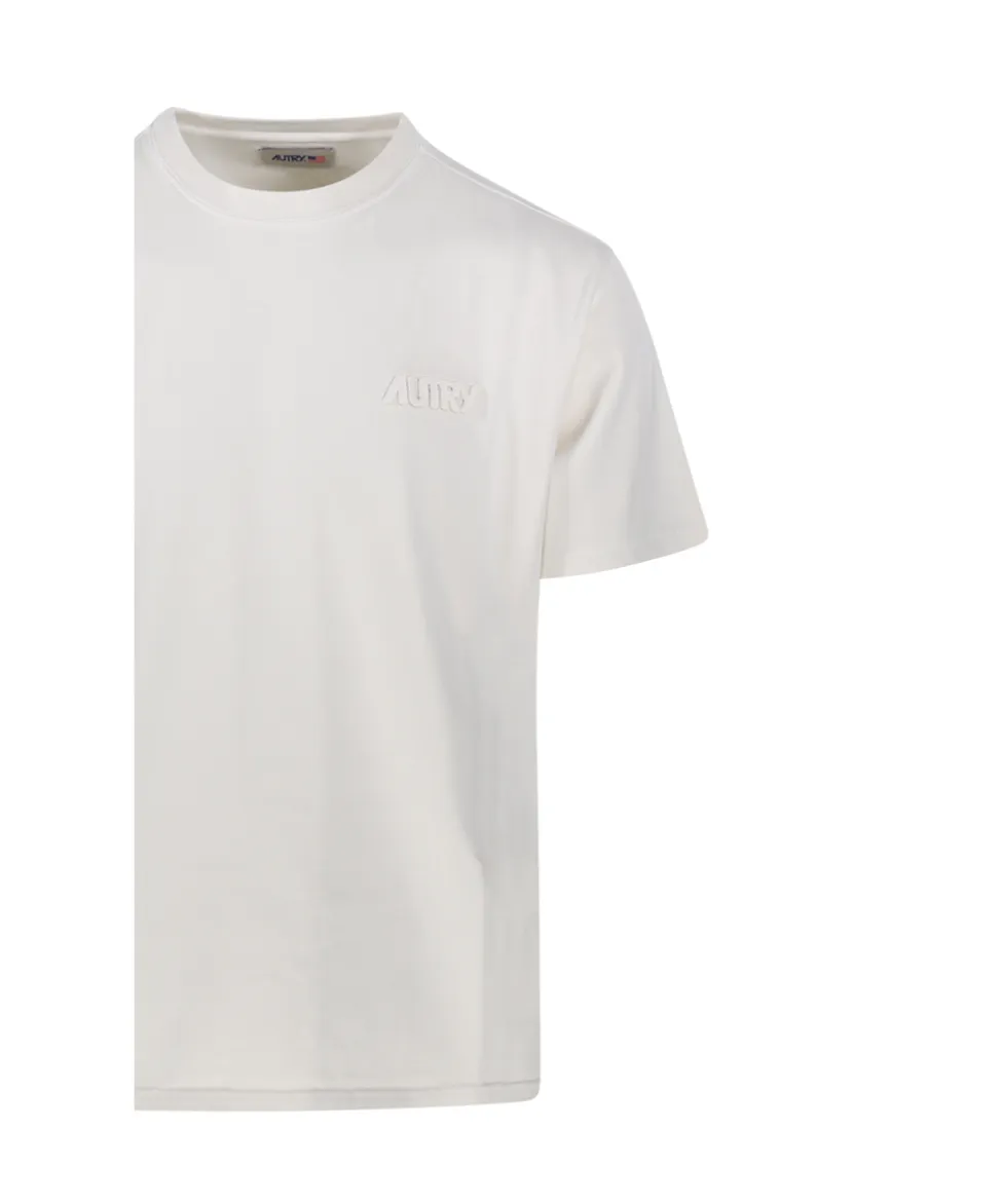 Logo Patch Crewneck T-Shirt