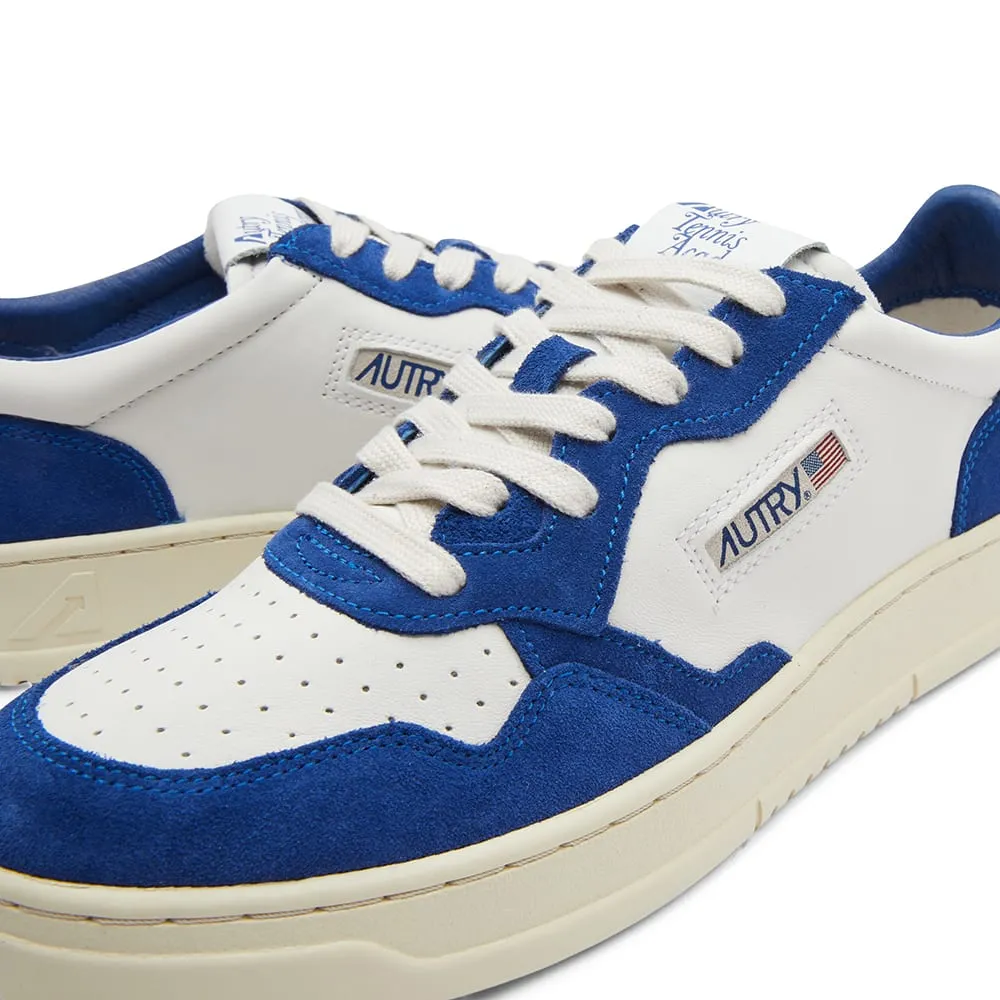 Leather Colour-Block Sneakers