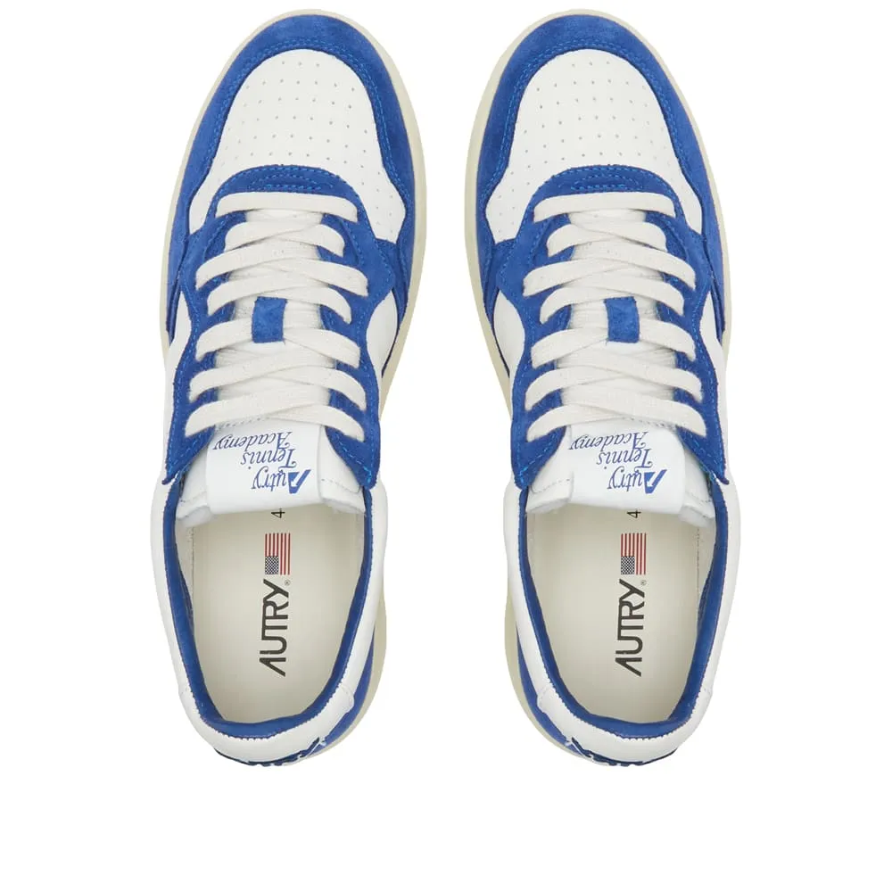 Leather Colour-Block Sneakers