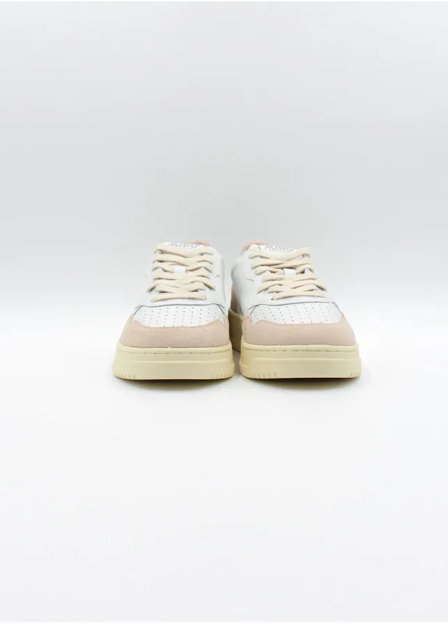 Panelled Lace-Up Sneakers