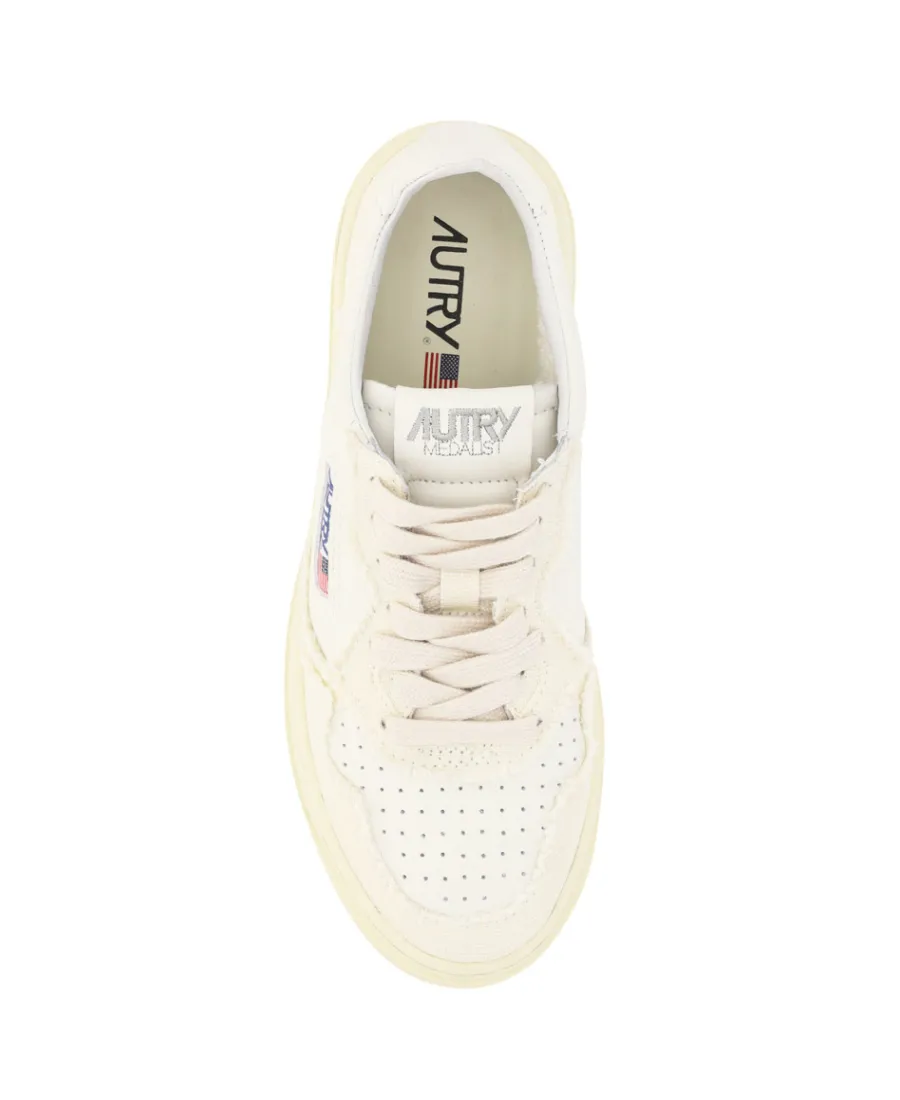 Medalist Lace-Up Sneakers