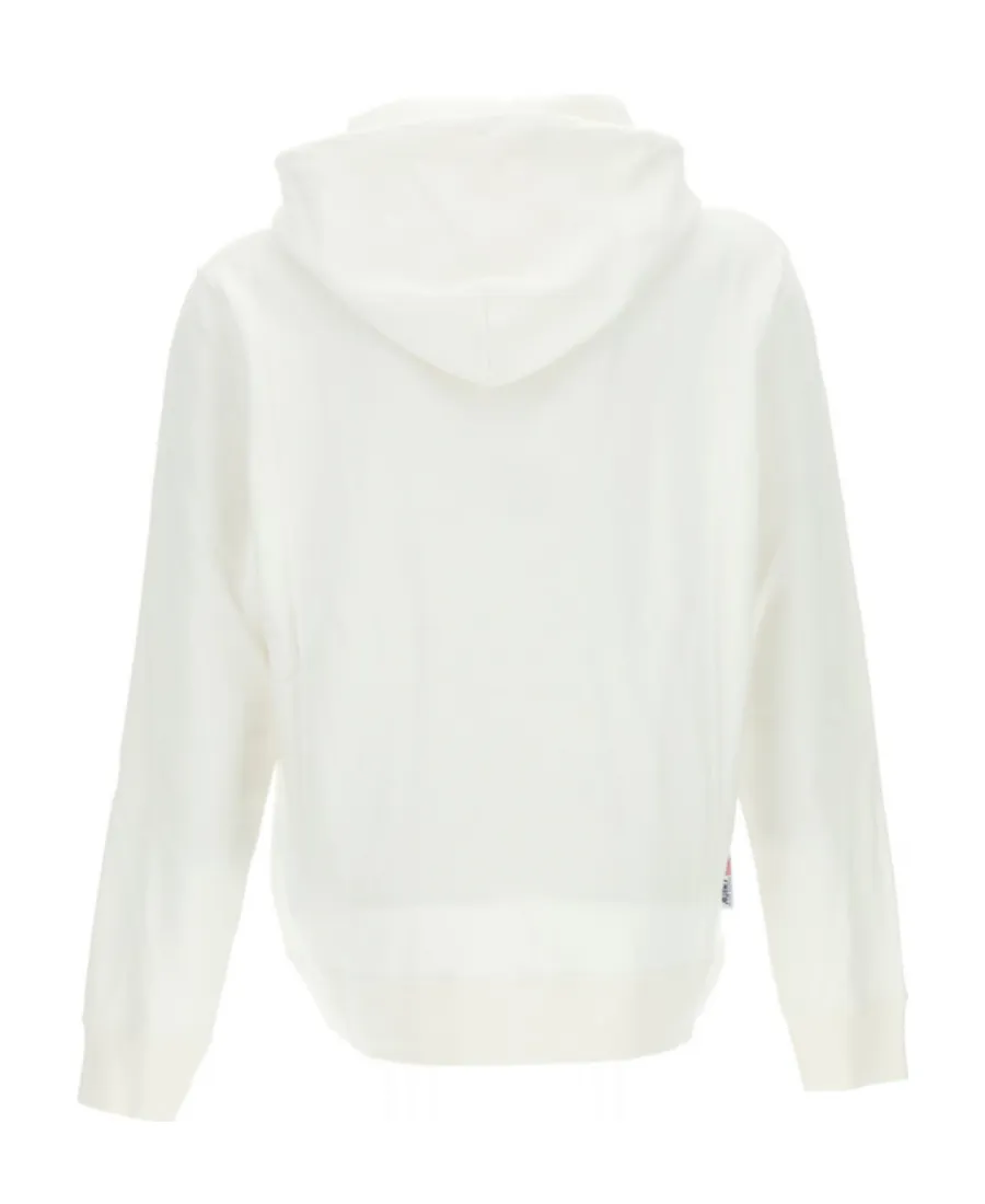Logo Print Drawstring Hoodie