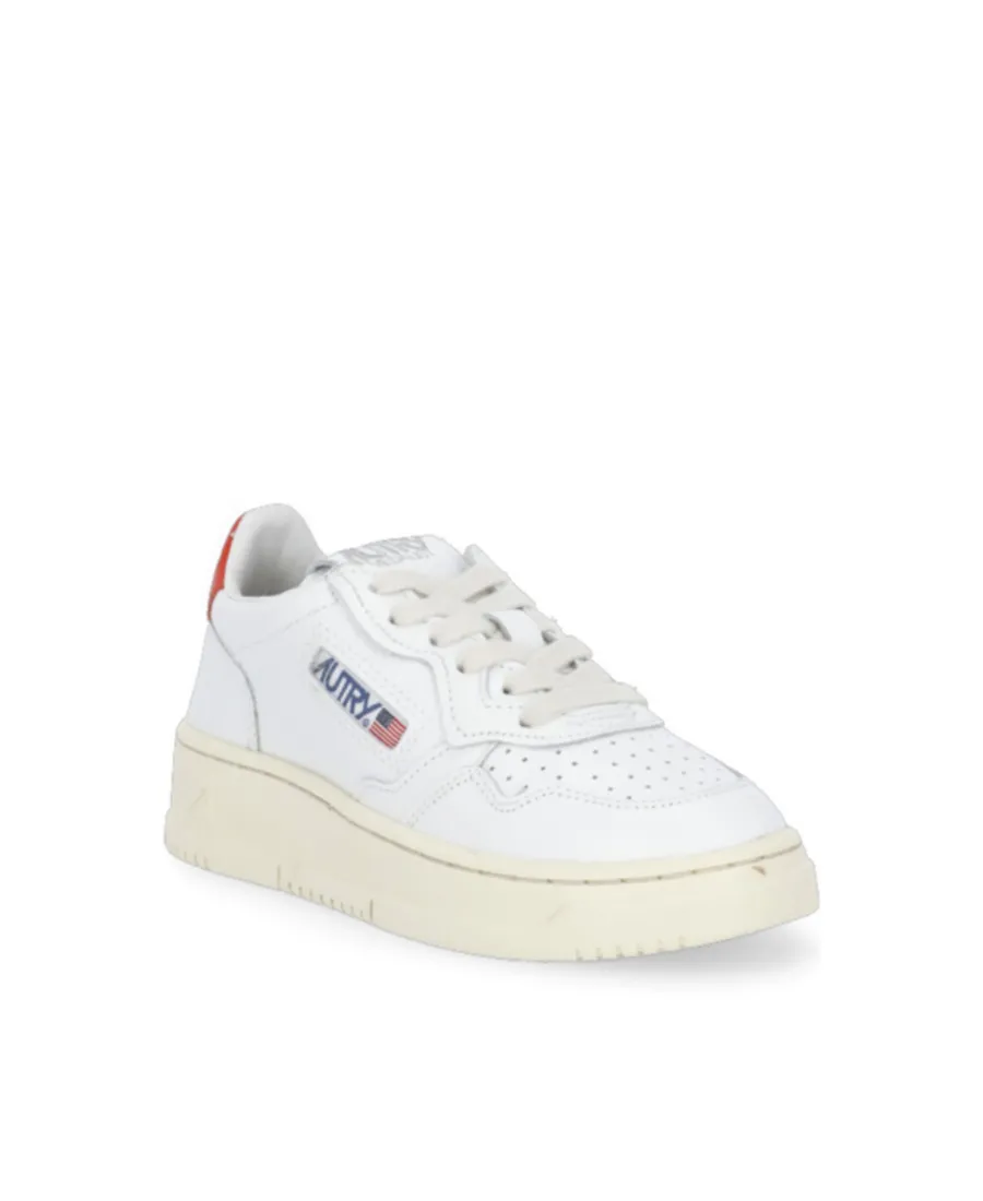 Round Toe Lace-Up Sneakers