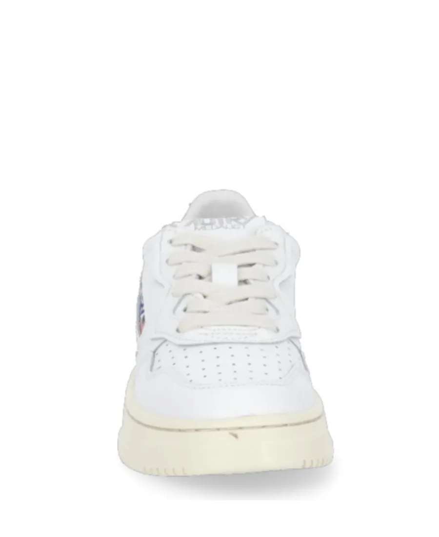 Round Toe Lace-Up Sneakers