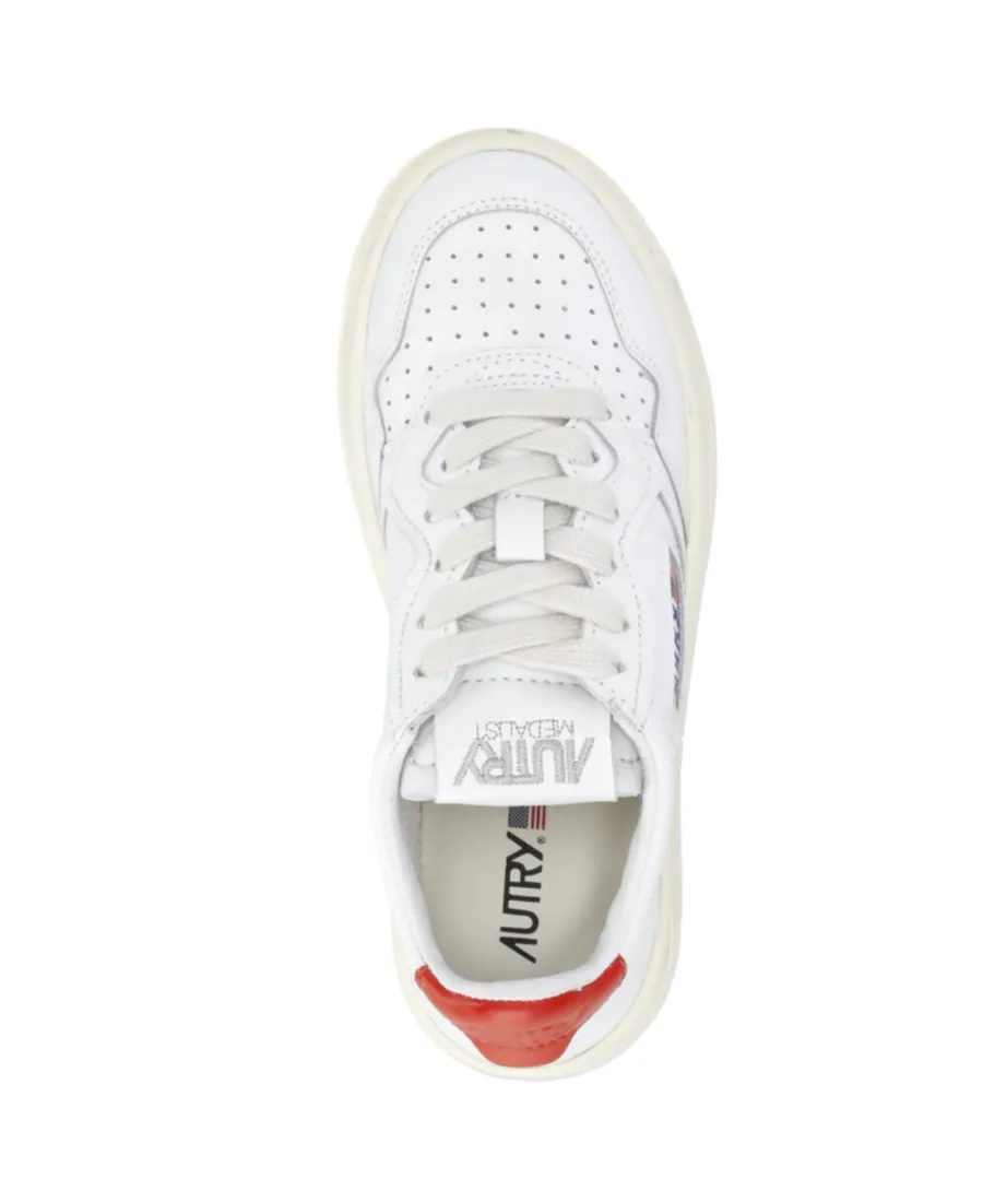 Round Toe Lace-Up Sneakers
