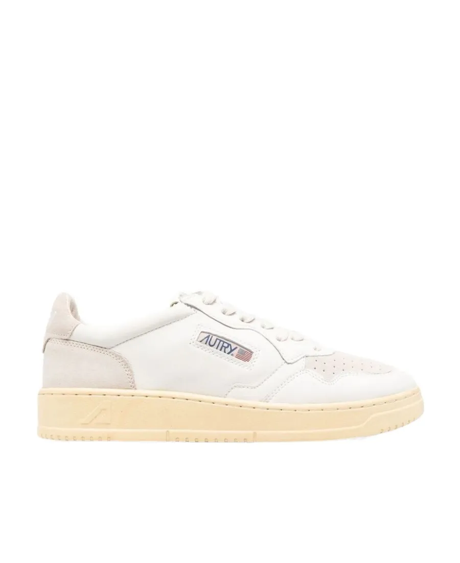 Perforated Low-Top Sneakers