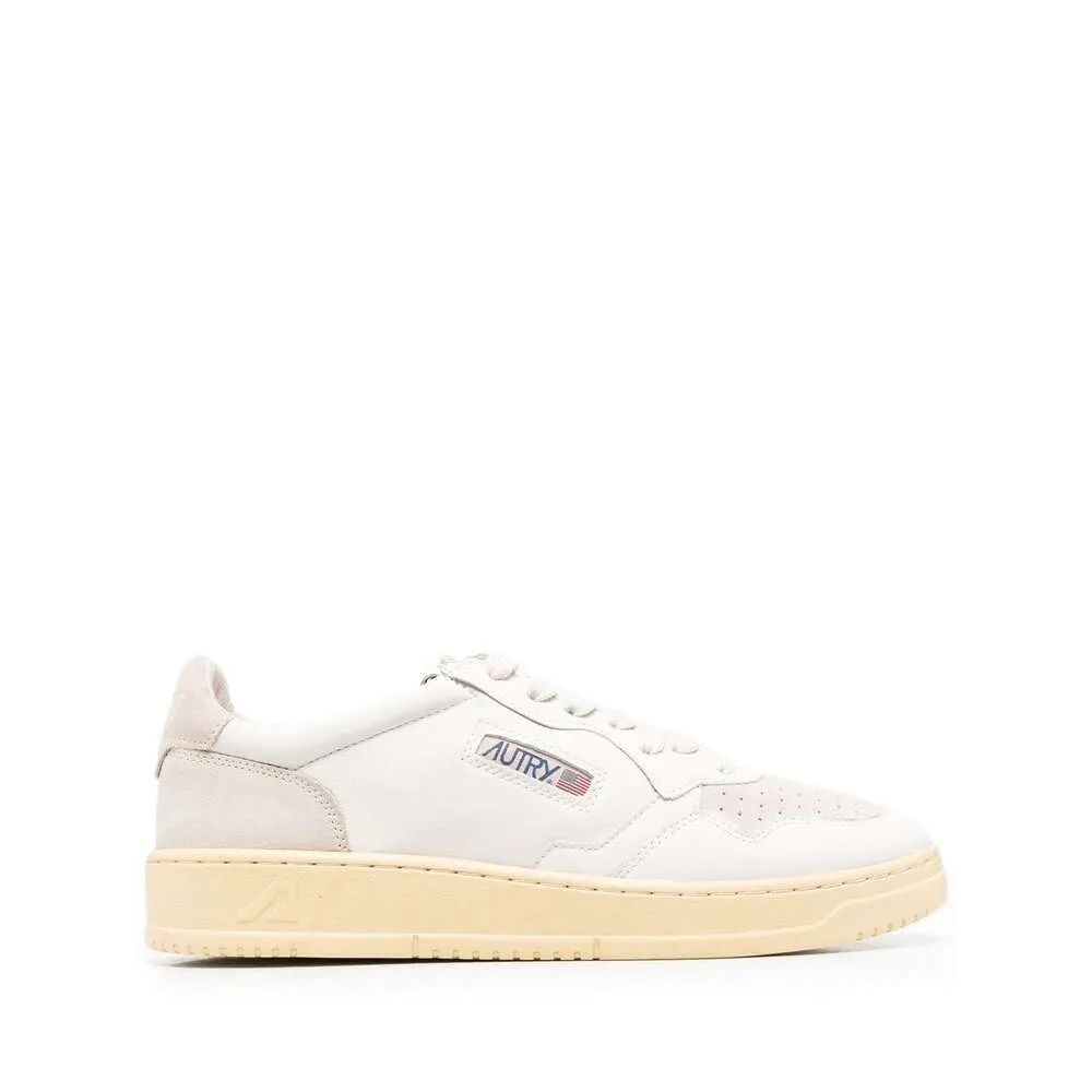 Perforated Low-Top Sneakers
