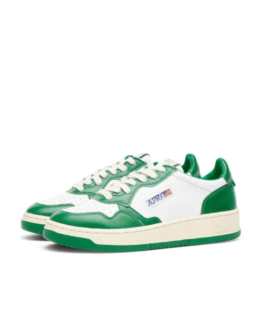 Medalist Lace-Up Color Block Sneakers