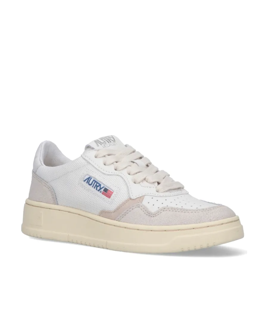 Perforated Low-Top Sneakers