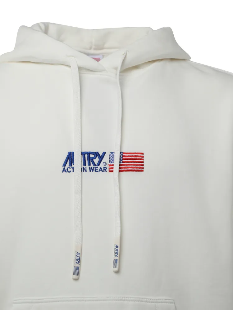 Logo-Embroidered Cotton Hoodie