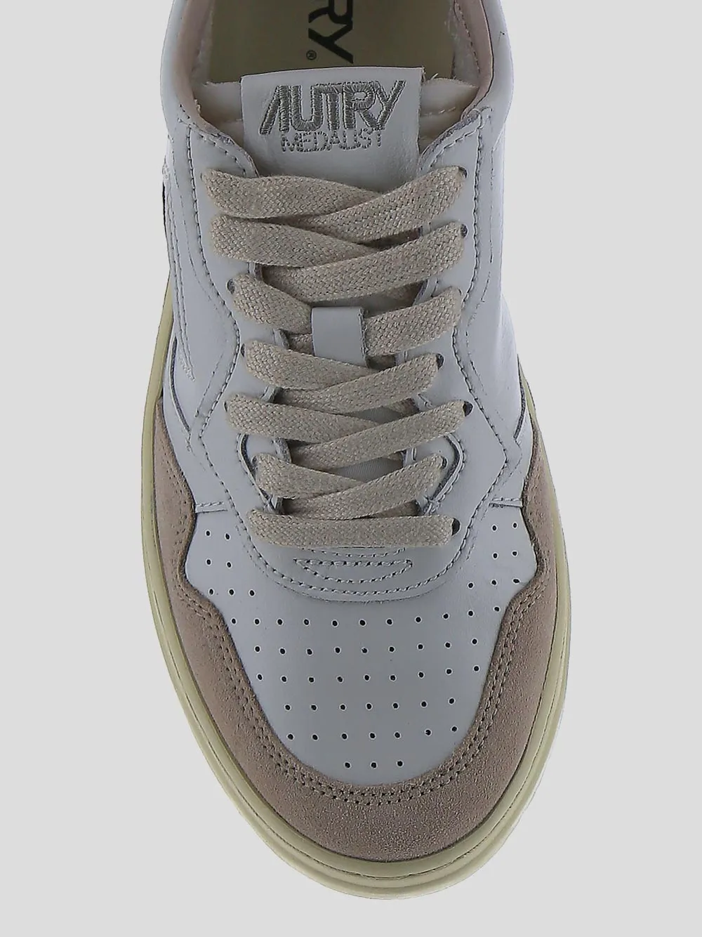Round Toe Lace-Up Sneakers