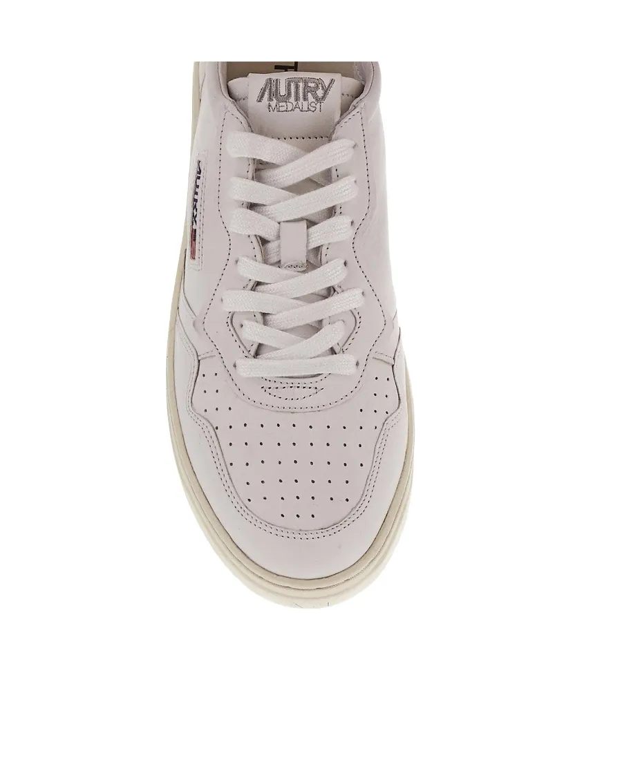 Low 01 Perforated Sneakers