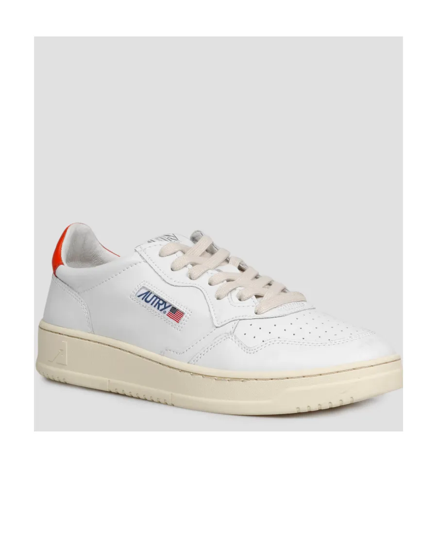 Logo Panelled Lace-Up Sneakers