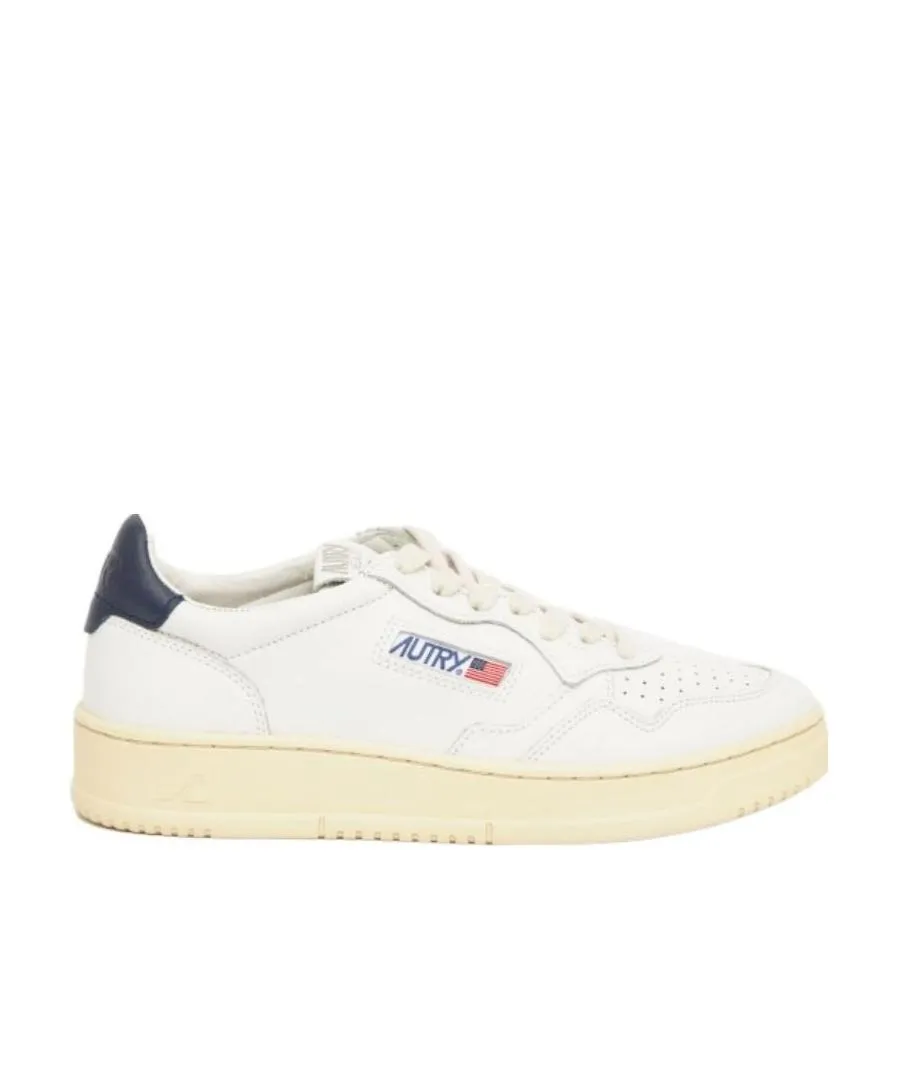 Leather-Panelled Sneakers