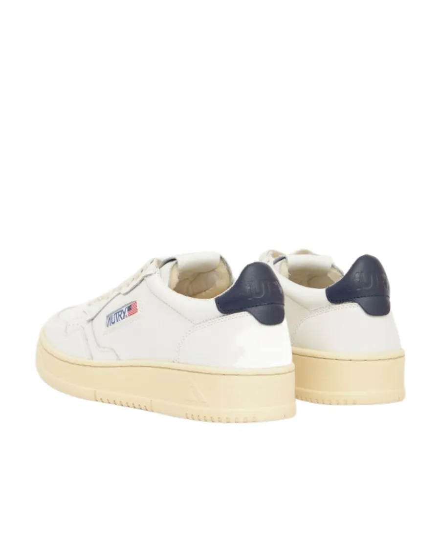 Leather-Panelled Sneakers