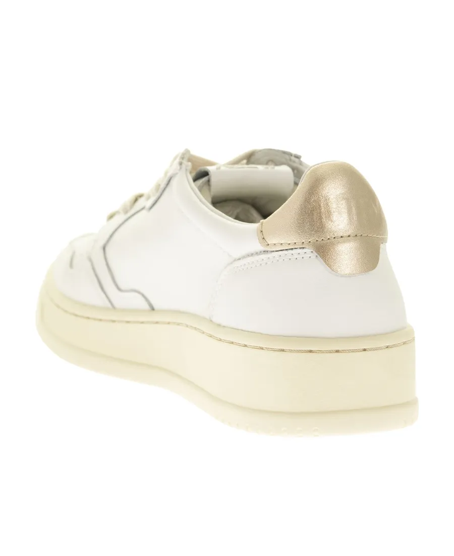 Medalist Lace-Up Sneakers