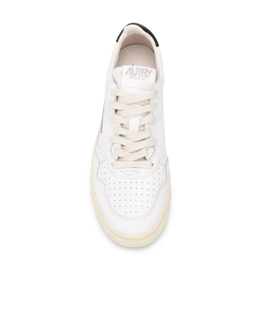 Perforated Low-Top Sneakers