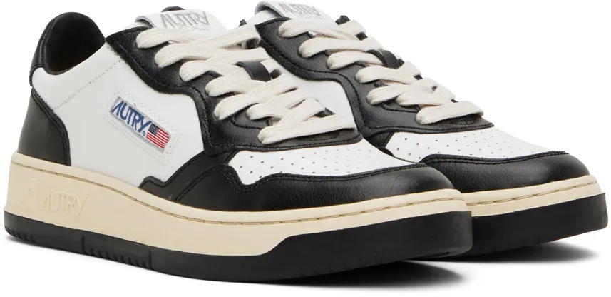 Two-Toned Low-Top Sneakers