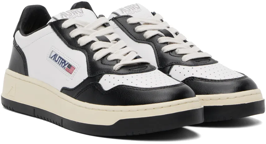 Two-Toned Low-Top Sneakers