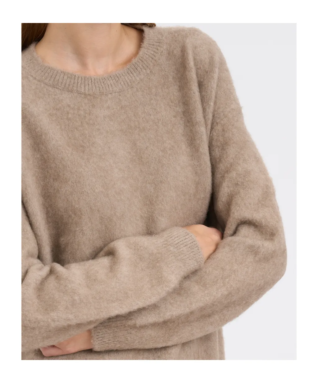 Brushed Cashmere Sweater