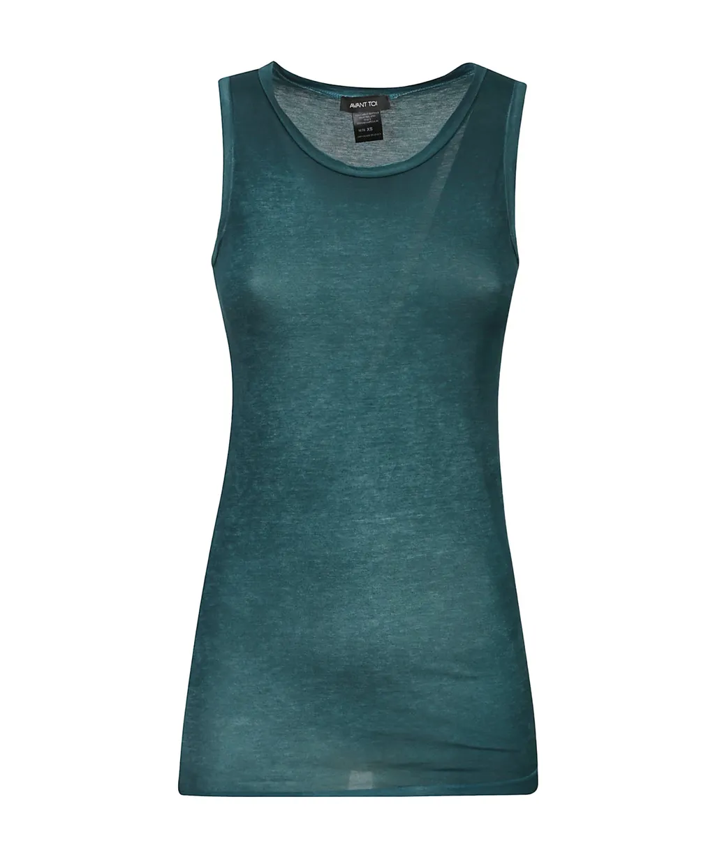 Crew Neck Vest