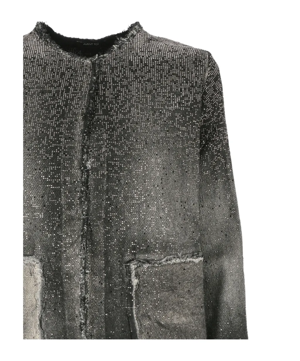 Round-Collar Casual Jacket