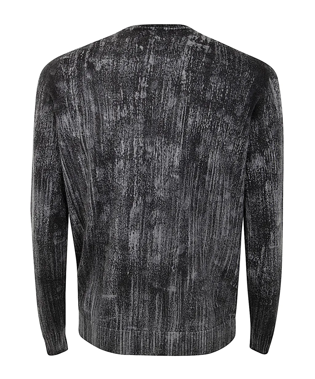 Intarsia-Knit Jumper