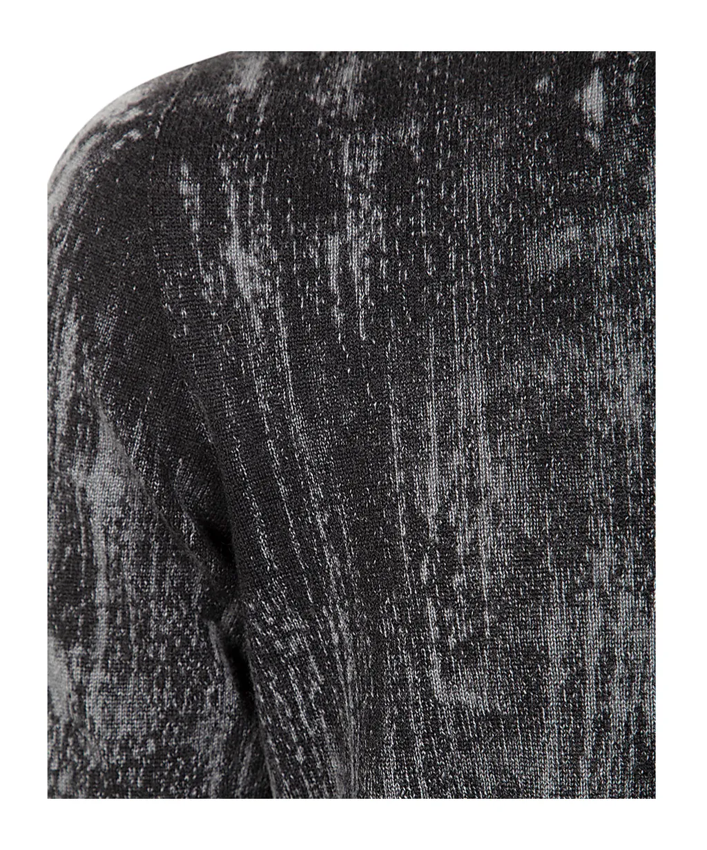 Intarsia-Knit Jumper