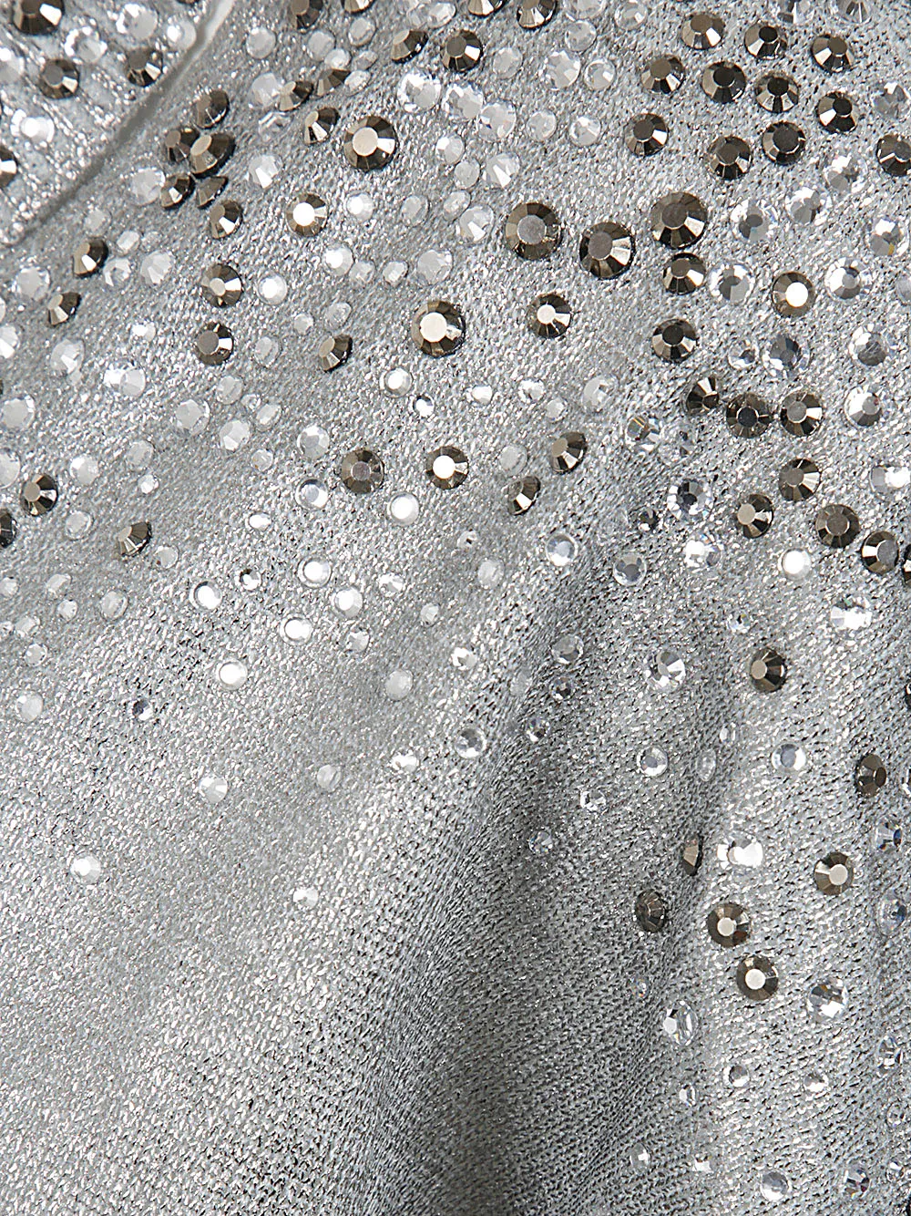Crystal-Embellished V-Neck Jumper
