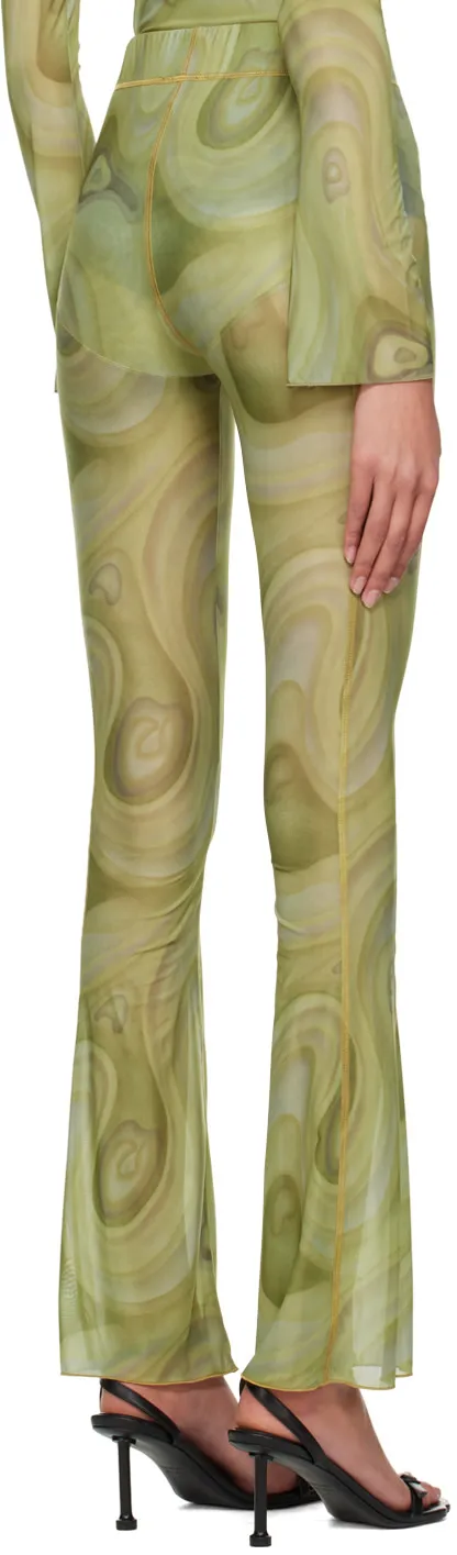 Pattern Casual Pants