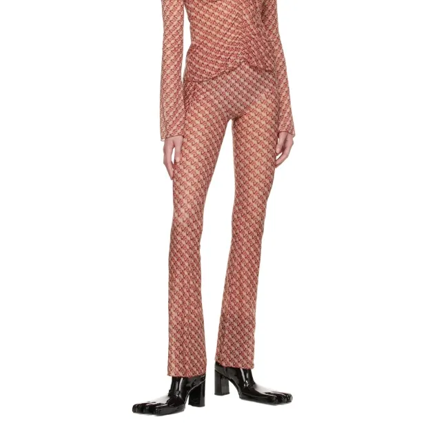 Pattern Casual Pants