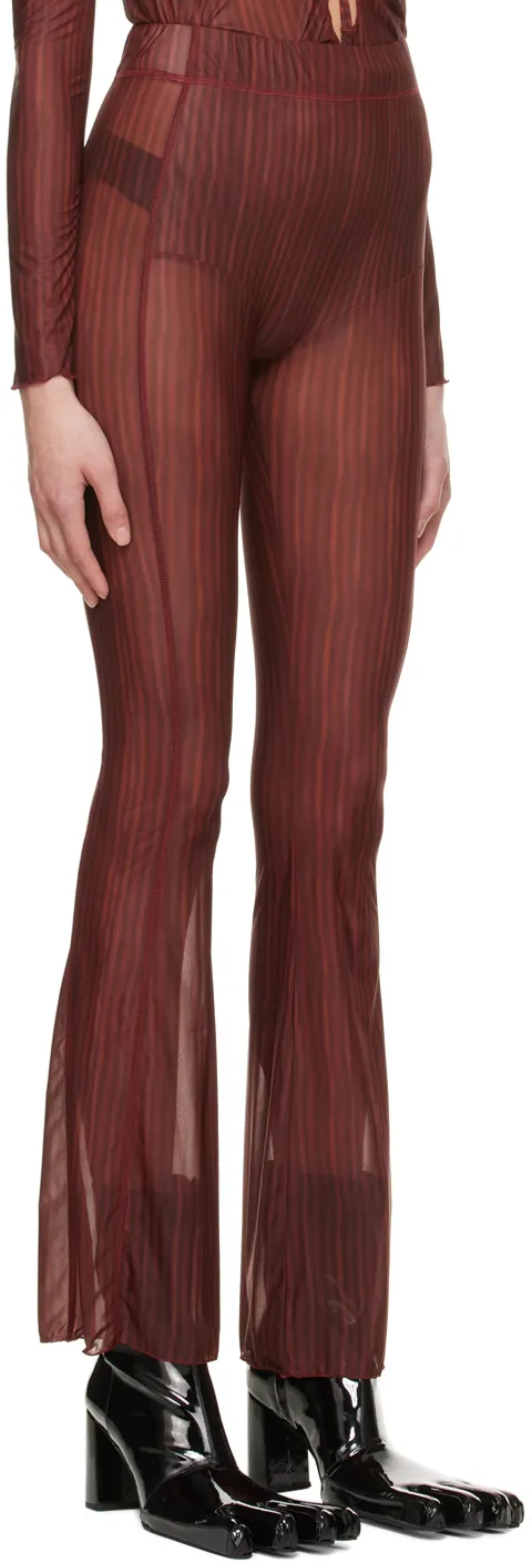 Pattern Casual Pants