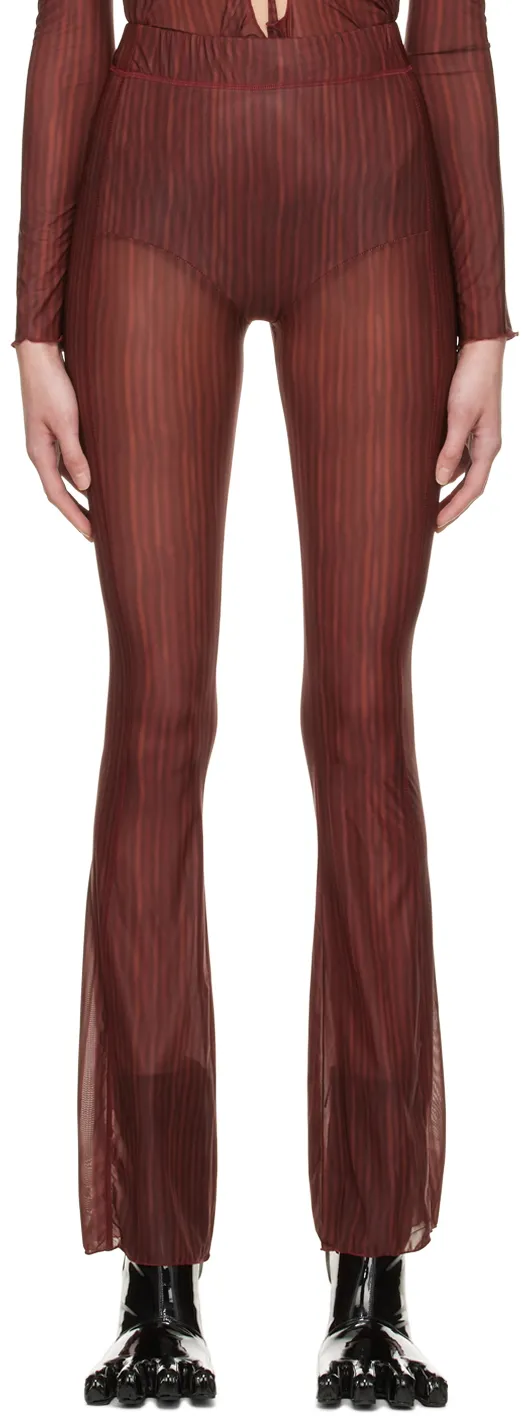 Pattern Casual Pants