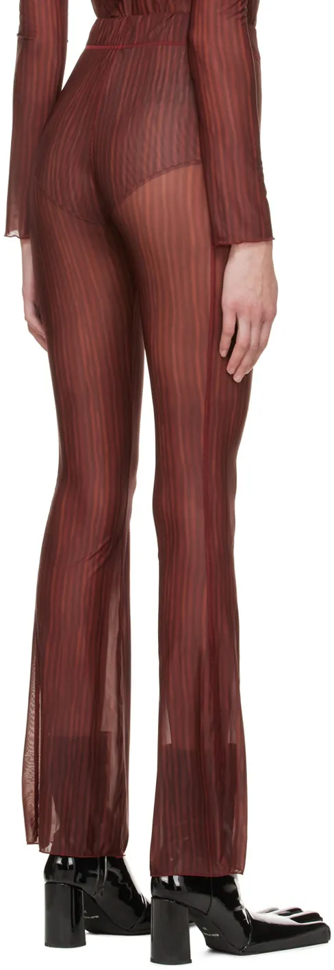Pattern Casual Pants