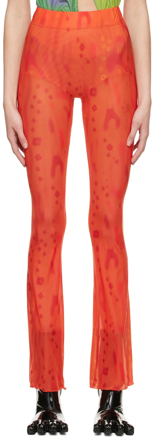Elastic Waist Casual Pants