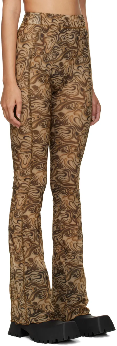 Elastic Waist Casual Pants