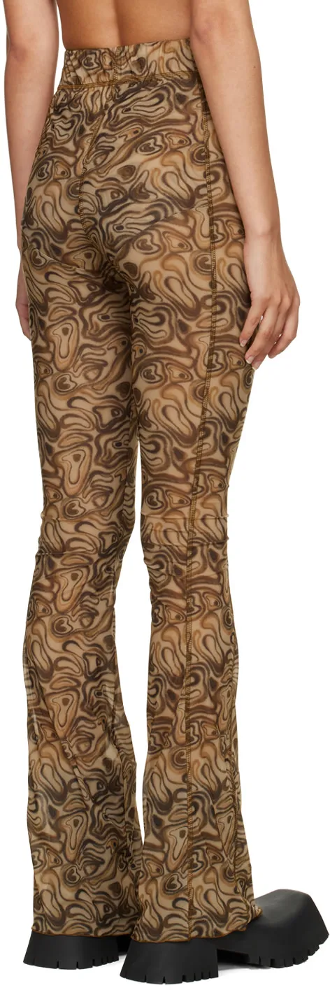 Elastic Waist Casual Pants