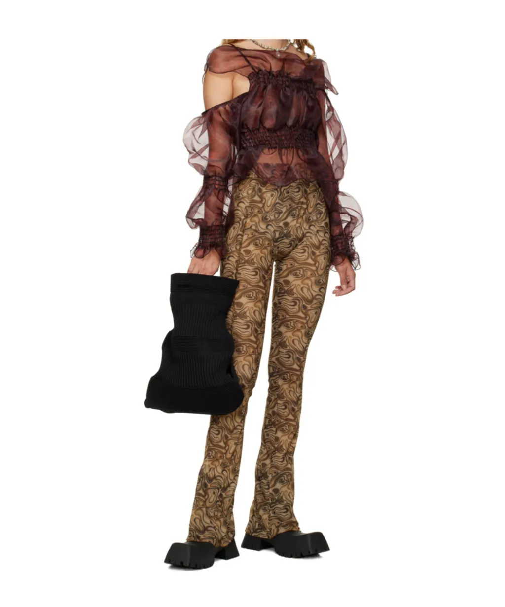 Elastic Waist Casual Pants