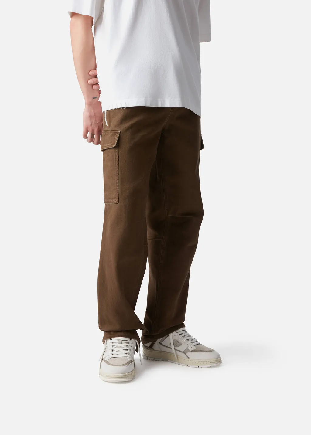 Area Lace-Up Sneakers