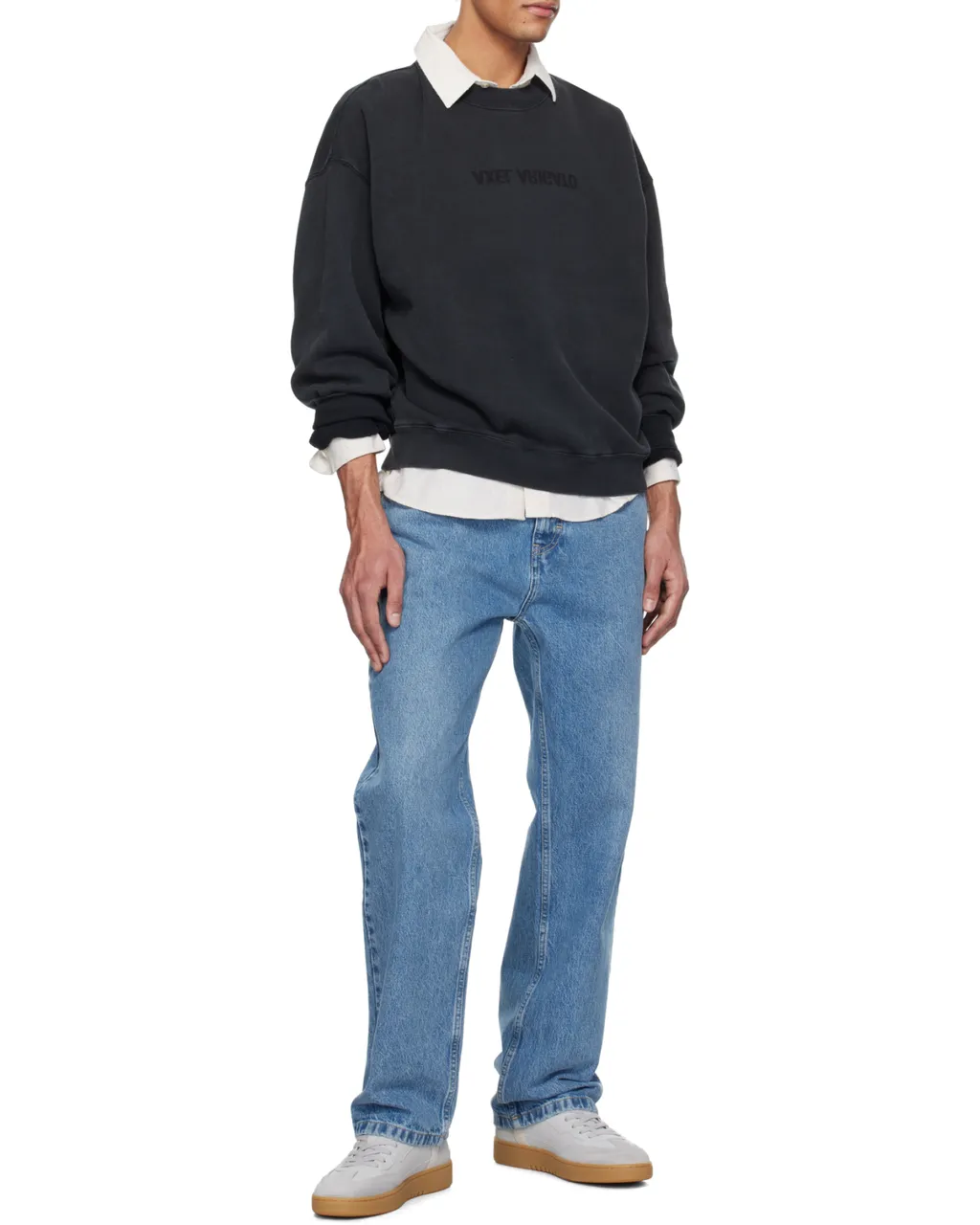 Belt-Loop Cow Jeans