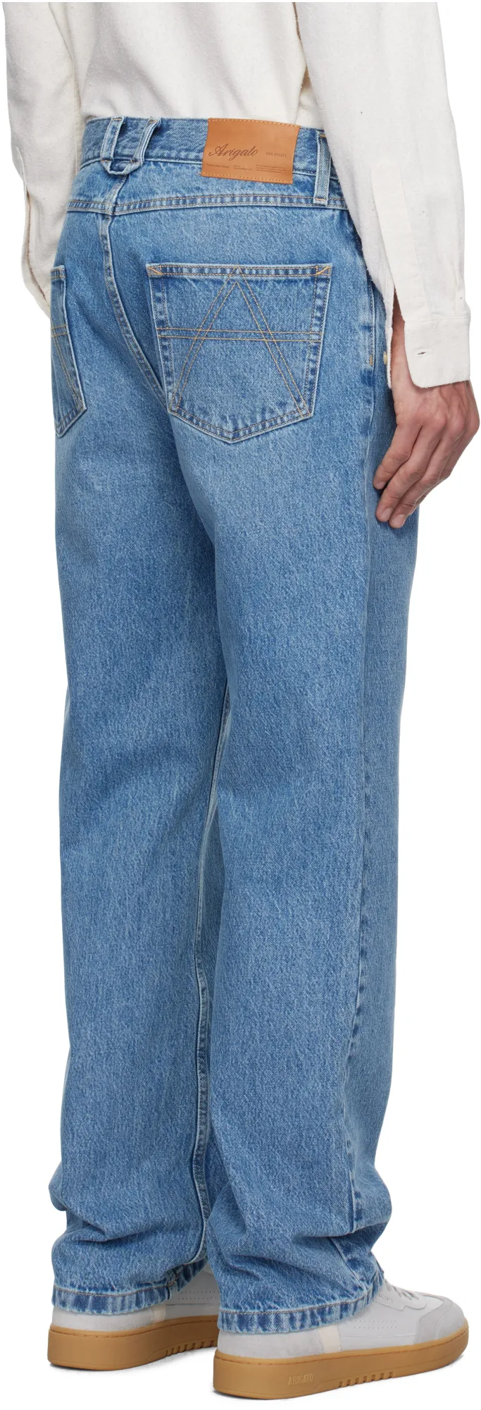 Belt-Loop Cow Jeans