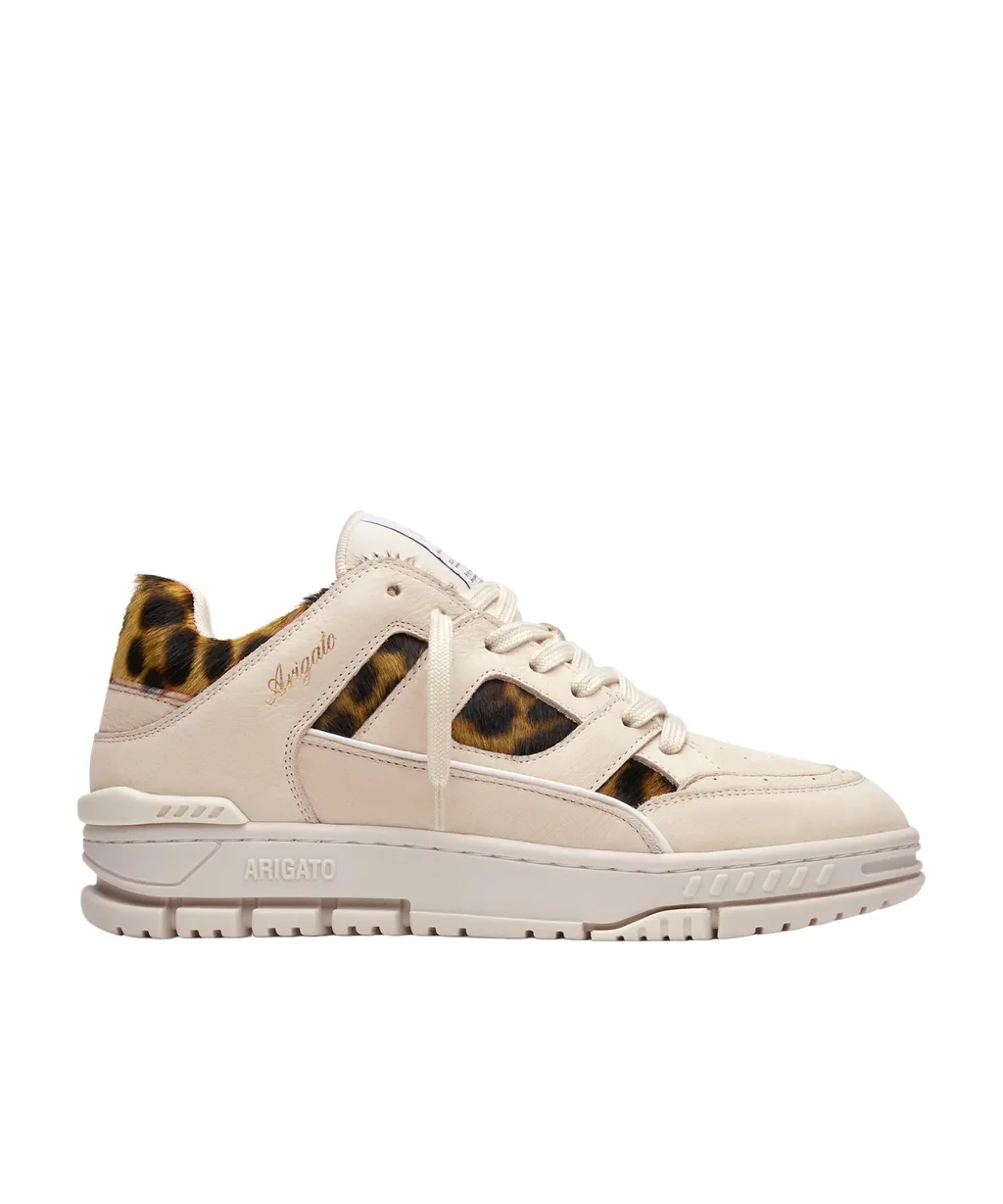 Sneakers Leopard Accent