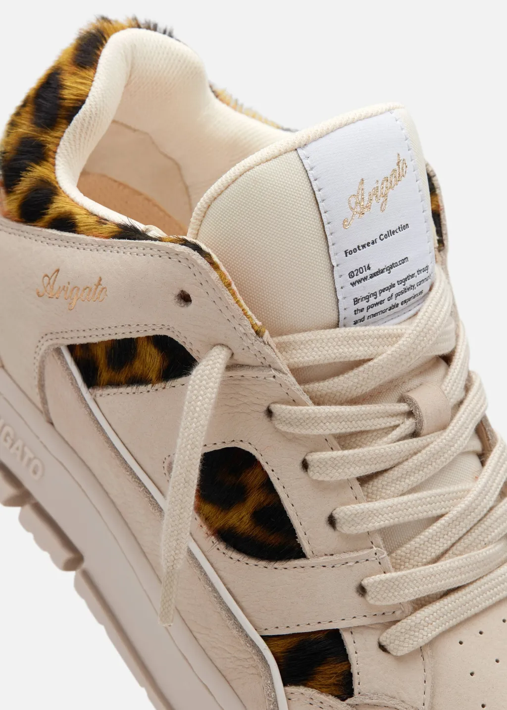 Sneakers Leopard Accent