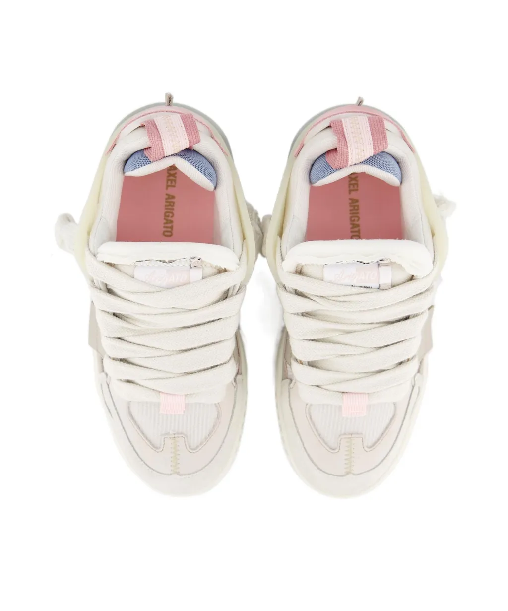 Area Patchwork Lace-Up Sneakers